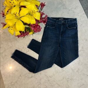 Express Ankle Legging Super High Rise Skinny Jeans